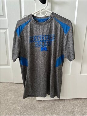 💚4/$30💚 J. America Gray & Blue Morehead State Performance Tee